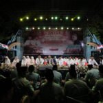 Warga Klaten Kusuk Bersholawat Untuk Menyongsong HUT Ke-80 RI