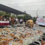 Akhir Tahun Polres Klaten Musnakan Ribuan Liter Miras