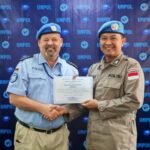 Bripka Eriqo Dapat Penghargaan Dari  Polce Commissioner UNMISS