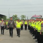 Polres Klaten Gelar Pasukan OPS Lilin Candi 2025 Untuk Pengamanan Nataru