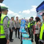 Pastikan Pengamanan Arus Mudik Lebaran, Kapolda Jateng  Cek Kesiapan Pos Terpadu  Exit Tol Prambanan