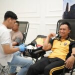 Polresta Klaten Donor 55 Kantong Darah Dalam Rangka Peringati HUT ke-24 Propam